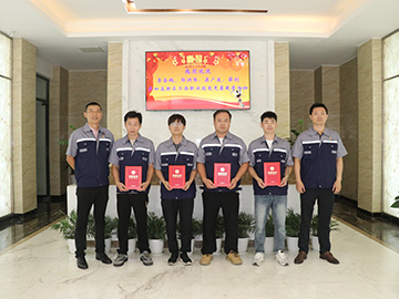 Our company's contestants showcased their talents at the Wujin National Hi-Tech Zone Vocational Skills Competition.